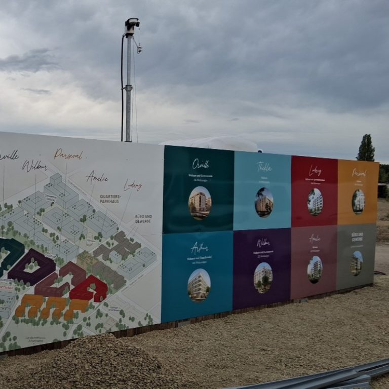 bauschild center berlin bauzaun segelfliegerquartier 2