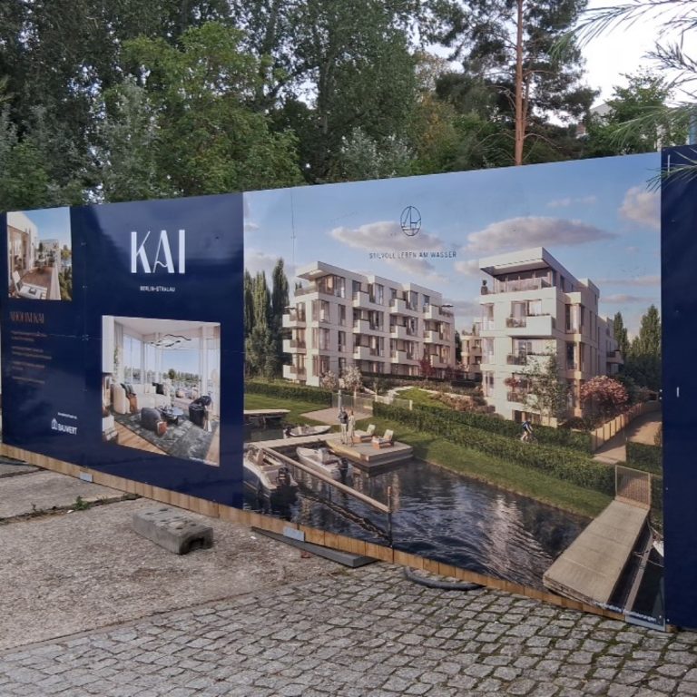 Blassmann Bauzaun Bauwert Tunnelstrasse 1